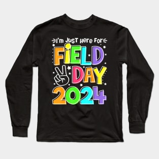 I'M Just Here For Field Day 2024 Long Sleeve T-Shirt